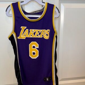 Purple and Yellow Lakers Jersey